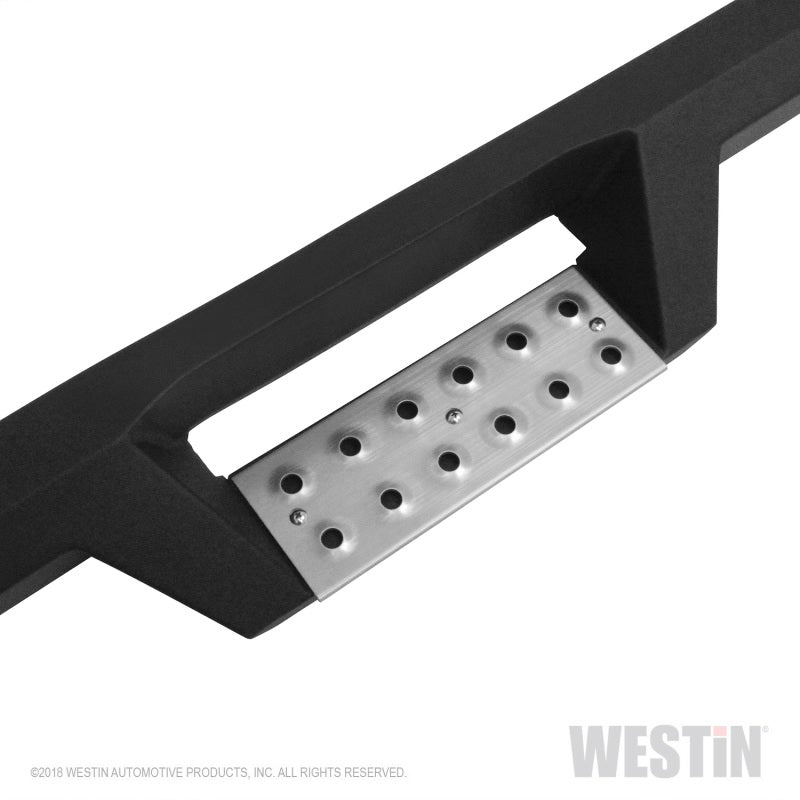 Westin 07-21 Toyota Tundra CrewMax HDX Stainless Drop Nerf Step Bars - Tex. Blk