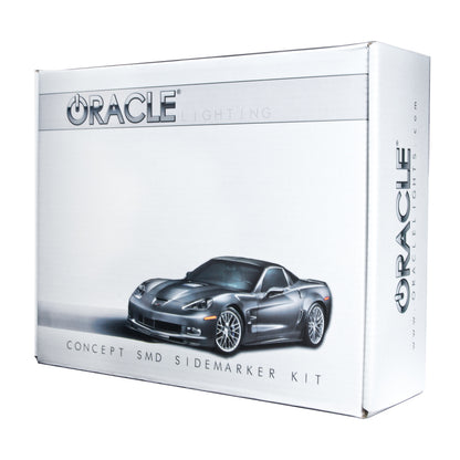 Oracle 05-13 Chevrolet Corvette C6 Concept Sidemarker Set - Clear - No Paint SEE WARRANTY