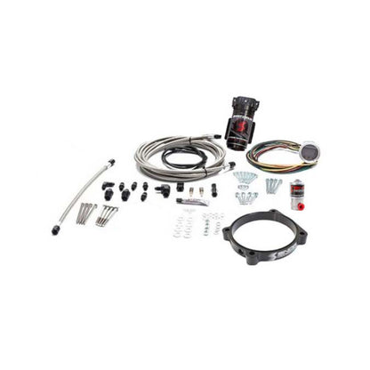 Snow Performance Stg 2 Boost Cooler 105mm Hellcat Water Injection Kit (SS Braided Line) w/o Tank