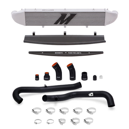 Mishimoto 2014-2016 Ford Fiesta ST 1.6L Front Mount Intercooler (Silver) Kit w/ Pipes (Black)