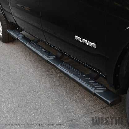 Westin 19-21 Ram 1500 Crew Cab R5 M-Series Wheel-to-Wheel Nerf Step Bars - Black