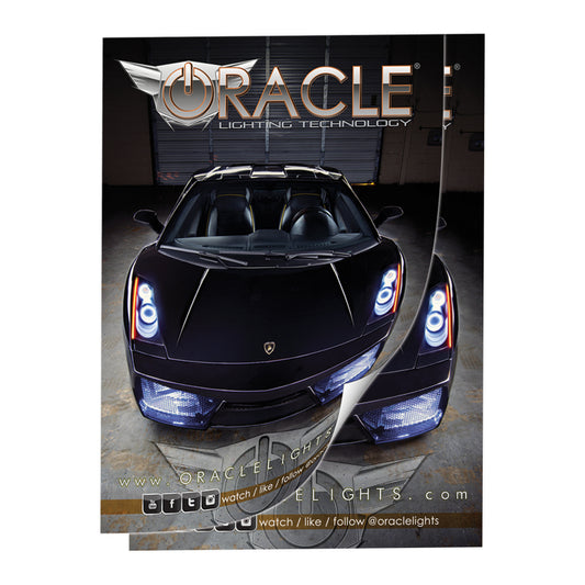 Oracle Lamborghini Poster in x 27in SEE WARRANTY