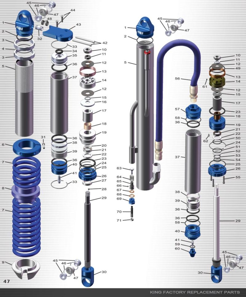 King Shocks Shaft .750 Dia Pin 18.552