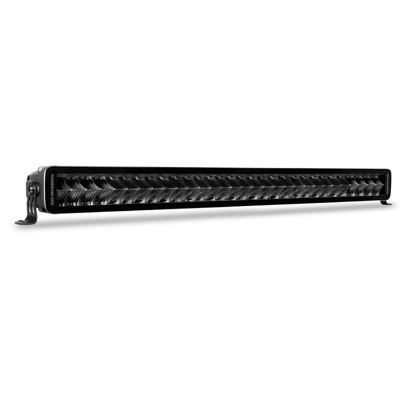 Go Rhino Xplor Blackout Series Dbl Row LED Light Bar (Side/Track Mount) 32in. - Blk