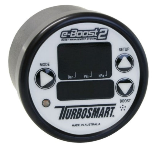 Turbosmart EB2 66mm Black Bezel Black Gauge Face Replacement Head Unit (Universal Part Number)