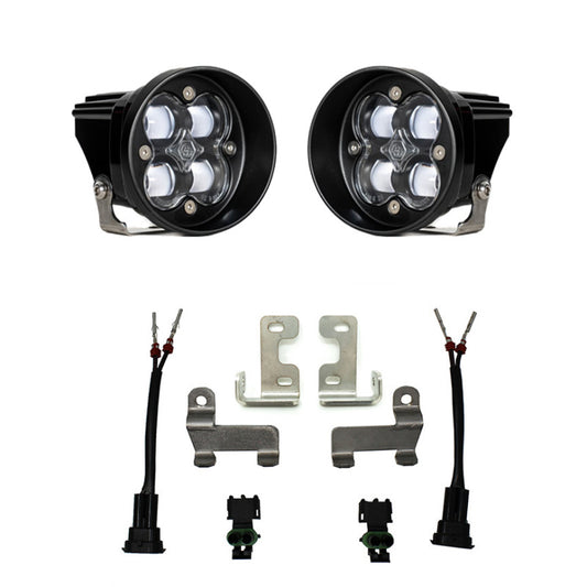 Baja Designs 2016+ Toyota RAV4 Squadron Fog Light Pocket Kit - Clear