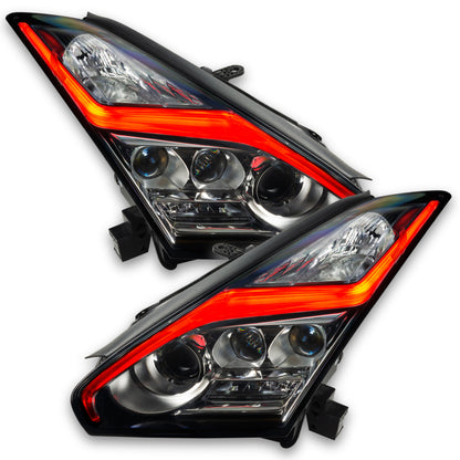 Oracle 1521 Nissan GTR RGB+W (Lightning Bolt) Headlight DRL Upgrade Kit ColorSHIFT 2 SEE WARRANTY