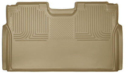 Husky Liners 15 Ford F-150 SuperCrew Cab WeatherBeater Tan 2nd Seat Floor Liner