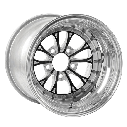 Weld Vitesse 15x8 / 5x4.5 BP / 5.5in. BS Black Wheel - Non-Beadlock