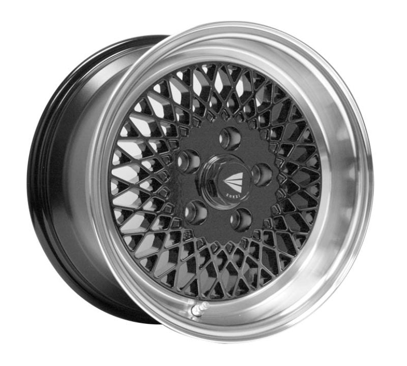 Enkei92 Classic Line 15x7 38mm Offset 4x100 Bolt Pattern Black Wheel