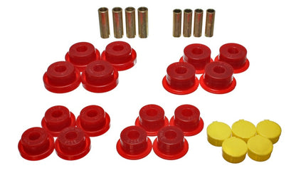 Energy Suspension Dodge Ram 99-01 1500/99-02 Ram 2500/3500 4WD Red Front End Control Arm Bushing Set