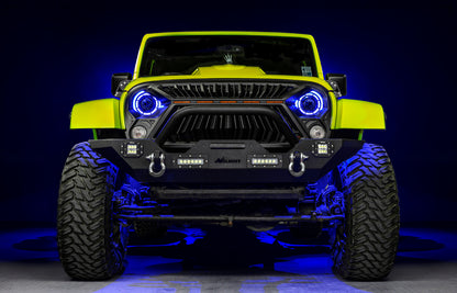 Oracle Oculus 7in ColorSHIFT Bi-LED Projector Headlights for Jeep Wrangler JK SEE WARRANTY