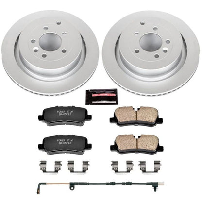 Power Stop 10-16 Land Rover LR4 Rear Z23 Evolution Sport Coated Brake Kit