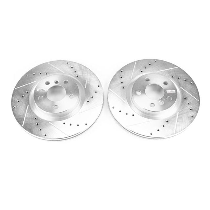 Power Stop 16-18 BMW X1 Front Evolution Drilled & Slotted Rotors - Pair