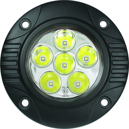 Hella Value Fit 90mm 6 LED Light - FLSH Off Road Spot Light