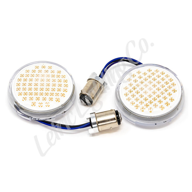 Letric Lighting Deluxe Bullet Style Insert 1157 Amber
