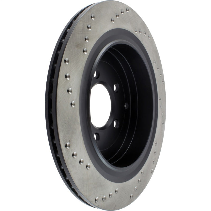 StopTech 05-09 Land Rover LR3 / 06-13 Land Rover Range Rover Sport Drilled Left Rear Cryo Rotor