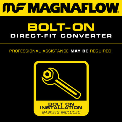 MagnaFlow Direct fit Catalytic Converter, Lincoln 03-06 8 3.9L; Y Pope Assy