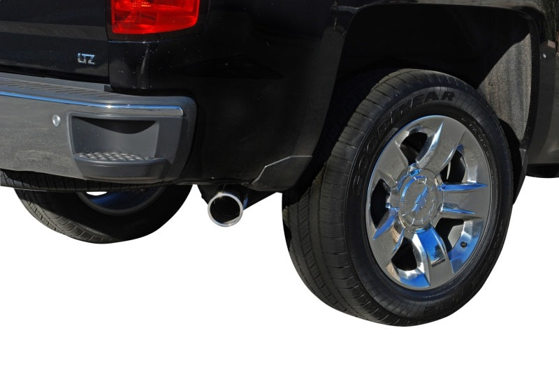 Gibson 14-18 GMC Sierra 1500 Denali 6.2L 3.5in Cat-Back Single Exhaust - Stainless