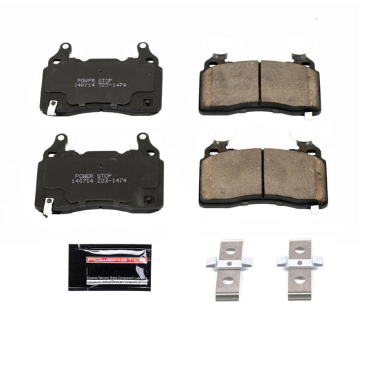 Power Stop 16-18 Cadillac CT6 Front Z23 Evolution Sport Brake Pads w/Hardware