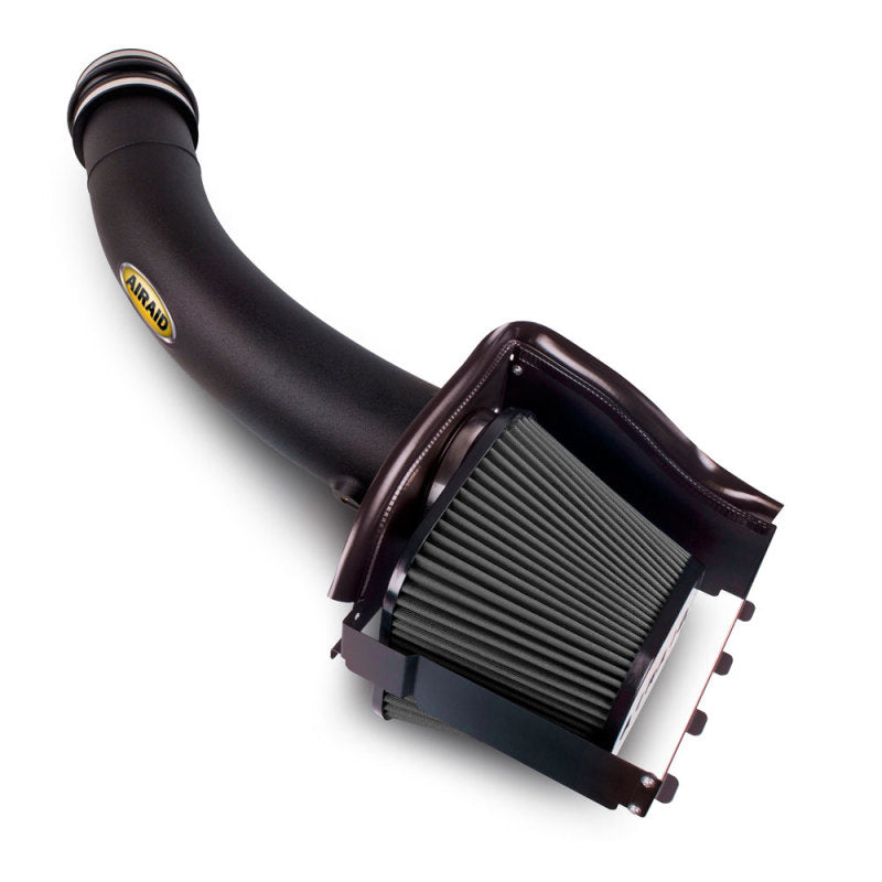 Airaid 10-13 Ford F-250 / F-350 Super Duty 6.2L CAD Intake System w/ Tube (Dry / Black Media)