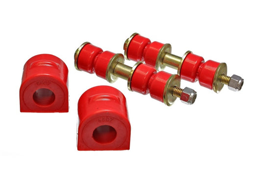 Energy Suspension 00-04 Ford Focus Red 20mm Rear Sway Bar Bushing Set