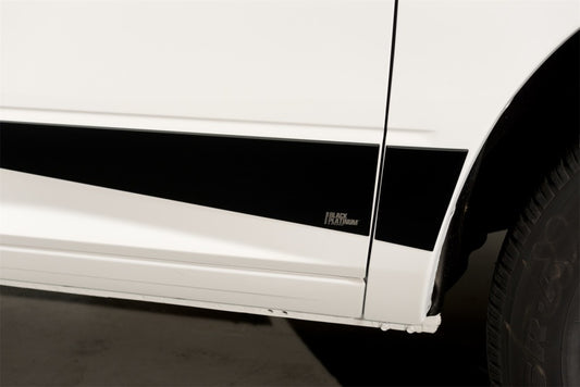 Putco 10-18 RAM 2500 Crew Cab 5.7ft- 5.5in Wide w/o Factory Flares 12pcs Blk Platinum Rocker Panels