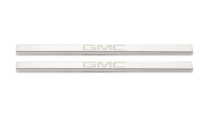 Putco 2020 GMC Sierra LD/HD Fits Double Cab and Regular Cab (2pc) w/ GMC Etching SS Door Sills