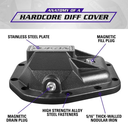 Yukon Gear Hardcore Diff Cover for Dana 50/60/70