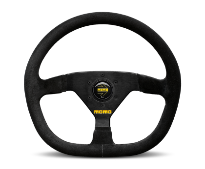 MOMO - MOD88 Steering Wheel 350 mm - Black Suede/Black Spokes