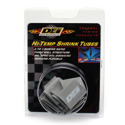 DEI Hi-Temp Shrink Tube 18mm x 1.5in - Gray