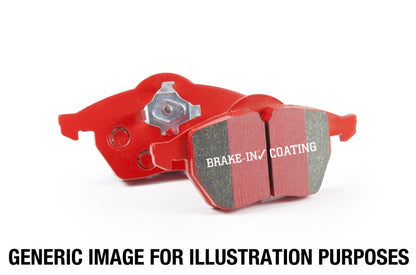 EBC 13+ Nissan Altima 2.5 (L33) Sedan Redstuff Front Brake Pads