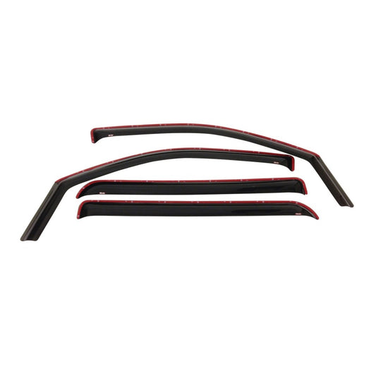 Westin 2007-2013 Chevrolet/GMC Avalanche Wade In-Channel Wind Deflector 4pc - Smoke