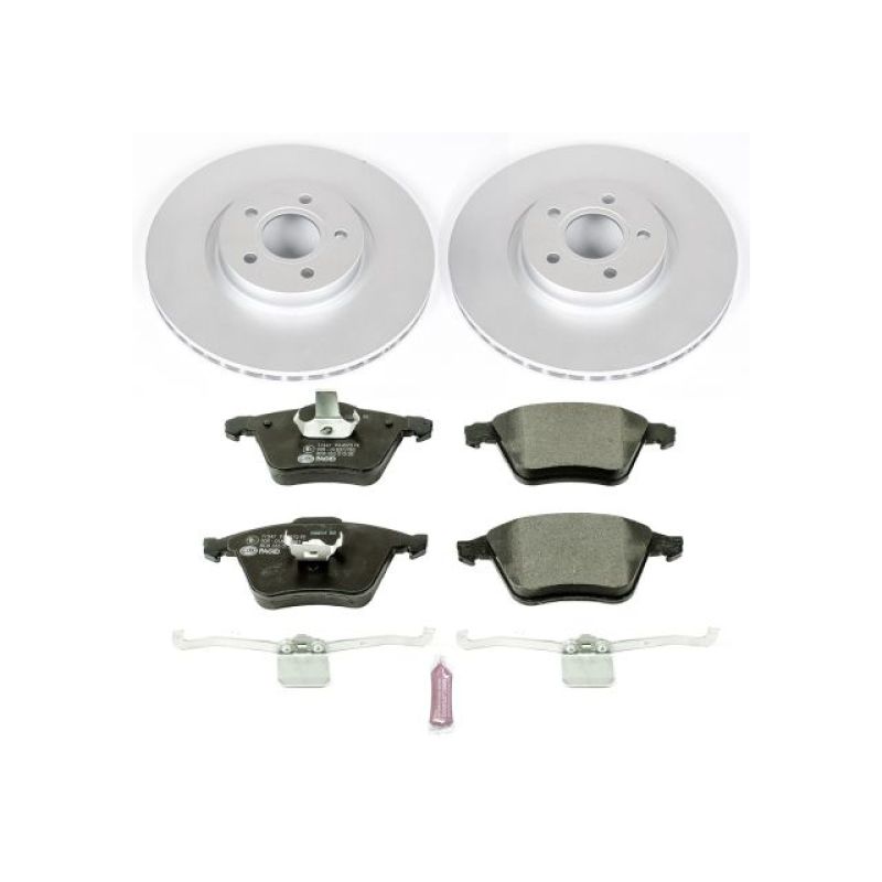 Power Stop 06-13 Volvo C70 Front Euro-Stop Brake Kit