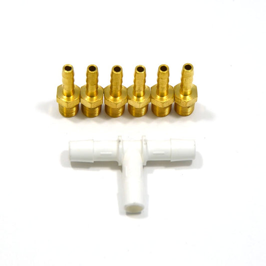 GoldenEagle - GEM Vacuum - Brass Barb Adapter Kit