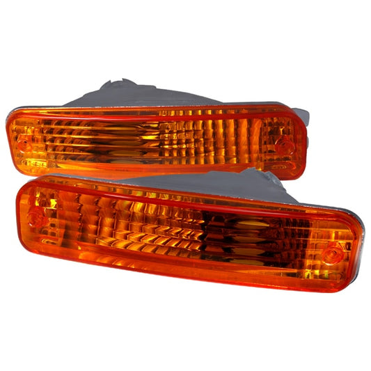 Spec-D - Amber Bumper Lights for 90-91 Acura Integra