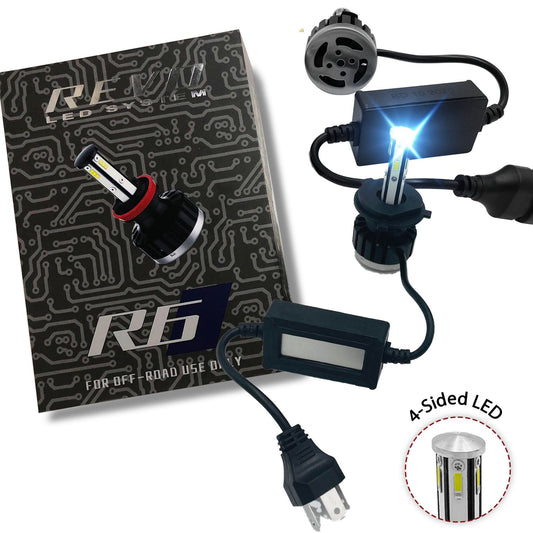 Revo - R6 Series Led Headlight Conversion Kit (H4)