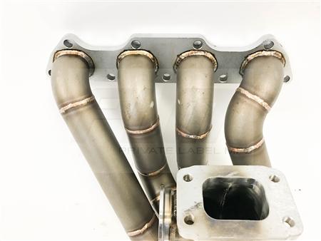 PLM - Power Driven T3 Top Mount Turbo Manifold - B-Series B16 B18