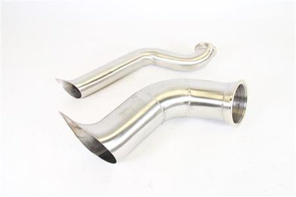 PLM - Power Driven B-Series Hood Exit Up-Pipe & Dump Tube for Top Mount Turbo Manifold