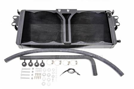 PLM - Shelby GT500 Heat Exchanger with SPAL Fans & Wiring Harness