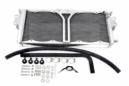 PLM - Shelby GT500 Heat Exchanger with SPAL Fans & Wiring Harness