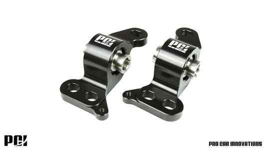 PCI - V2 Machined Aluminum Front Lower Compliance Spherical Bearing Kit (92-95 Civic/94-01 Integra)