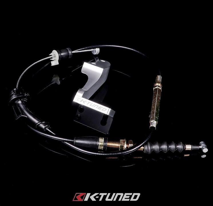 K-Tuned - RHD K-Series Throttle Cable & Bracket