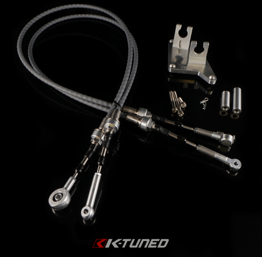 K-tuned - Race-Spec Shifter Cables B-Series AWD