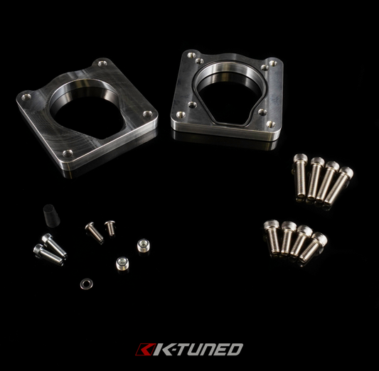 K-Tuned - 80mm Domestic to RBC Adapter Plates w/Hardware