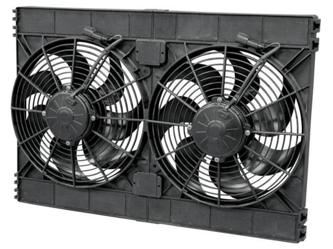Spal - 12" Dual High Performance Pull Fan (Curved)