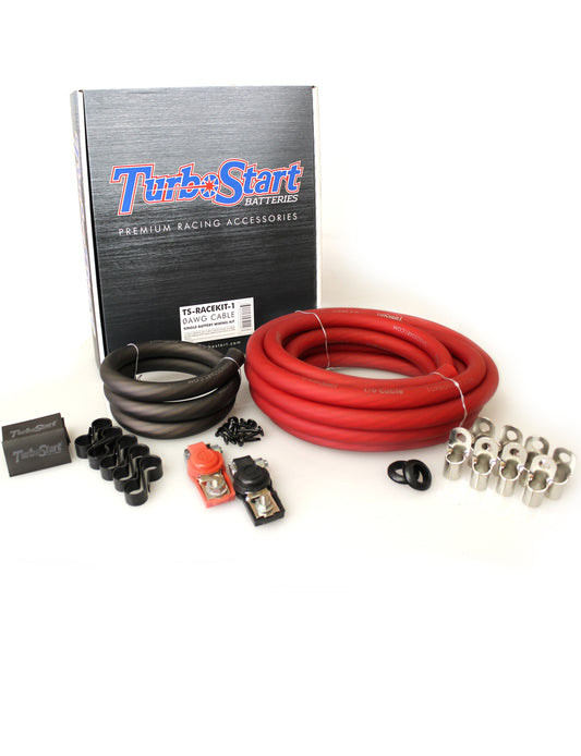 TurboStart - 1/0 AWG Cable Single Battery Race Kit