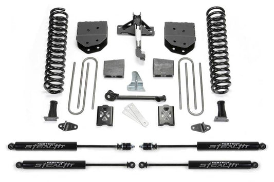 Fabtech 05-07 Ford F250 4WD w/Factory Overload 6in Basic Sys w/Stealth