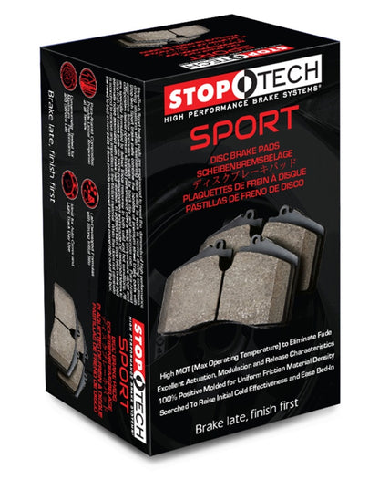 StopTech 87-89 Nissan 300ZX Sport Performance Rear Brake Pads