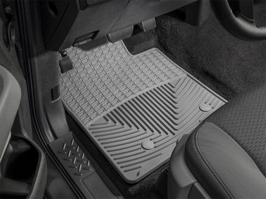 WeatherTech 10+ BMW 7-Series (F01/F02) Front Rubber Mats - Grey